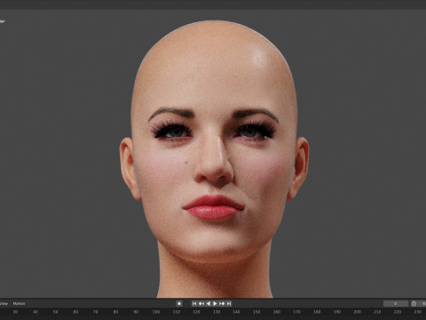 Blake Lively 3D 模型