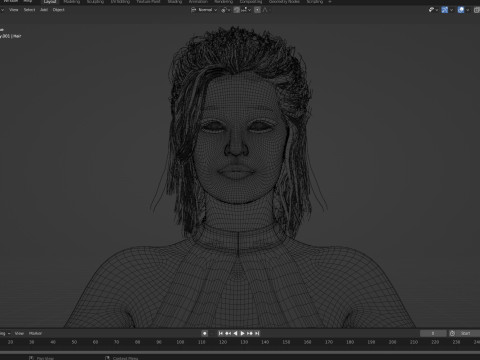 Blake Lively 3D 模型