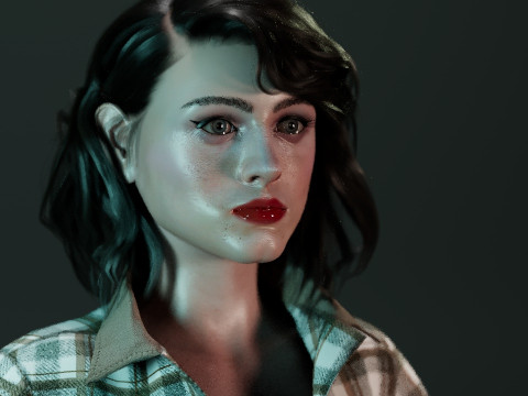 Nancy Wheeler Modelo 3D