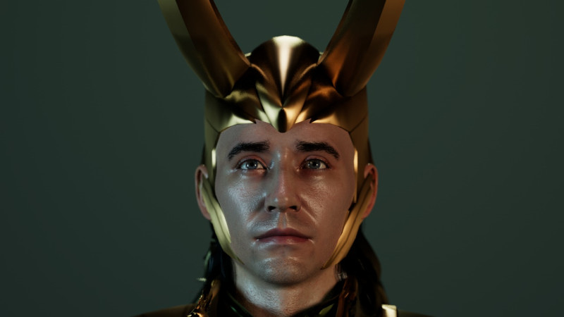 Loki 3D Модель .c4d .max .obj .3ds .fbx .stl .blend