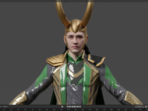 Loki 3D Модель