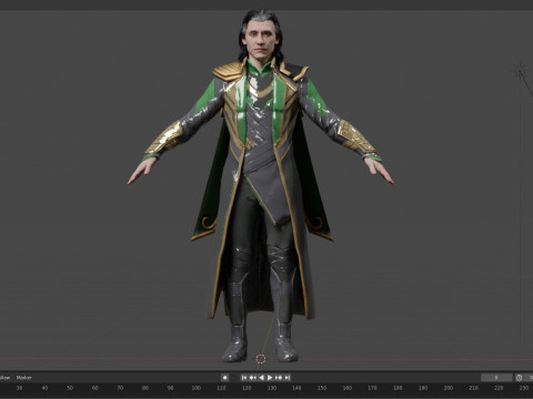 Loki 3D Модель
