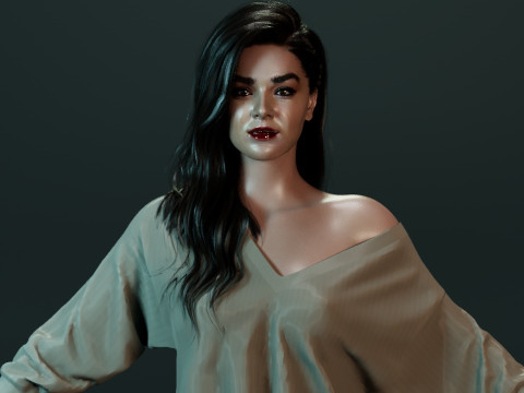 Hailee Steinfeld 3D 模型