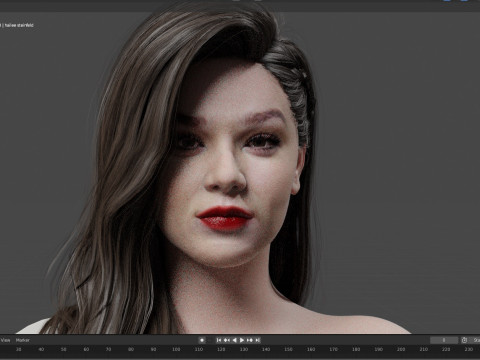 Hailee Steinfeld 3D 模型