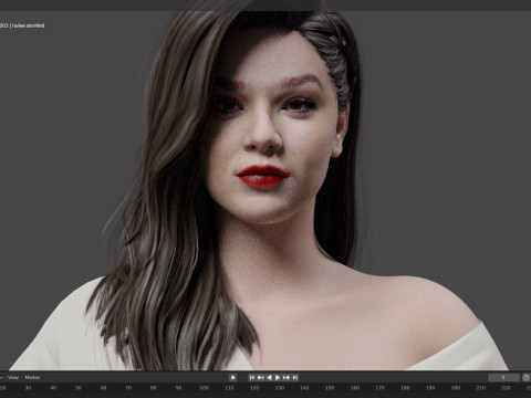 Hailee Steinfeld 3D 模型