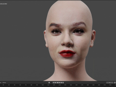 Hailee Steinfeld 3D 模型