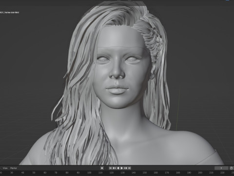 Hailee Steinfeld 3D 模型