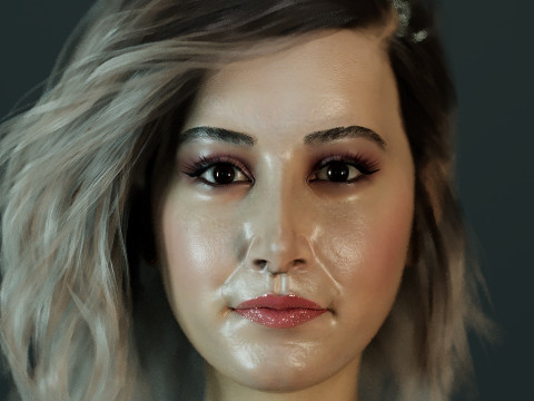 Ashley Tisdale 3Dモデル
