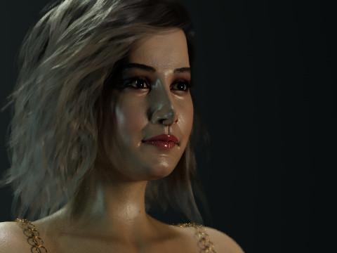Ashley Tisdale 3D Model
