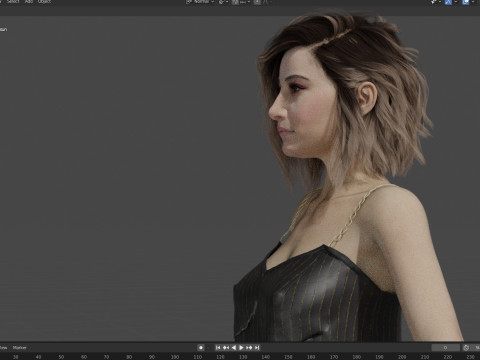 Ashley Tisdale 3D Model