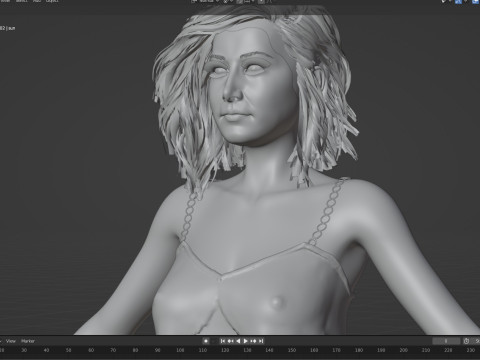 Ashley Tisdale 3D Model