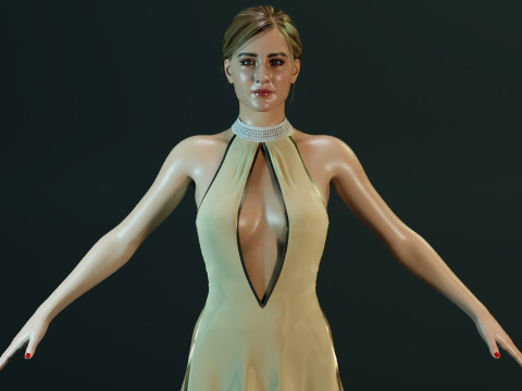 Saoirse Ronan Model 3D
