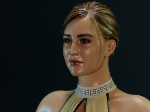 Saoirse Ronan Model 3D