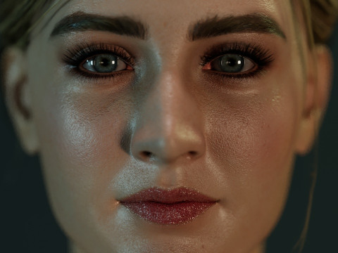 Saoirse Ronan Model 3D