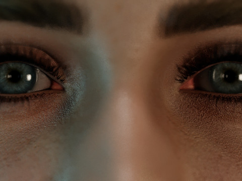Saoirse Ronan Model 3D
