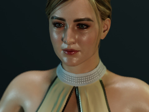 Saoirse Ronan Model 3D