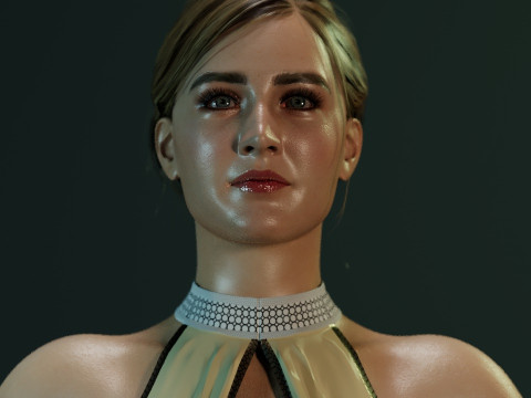 Saoirse Ronan Model 3D