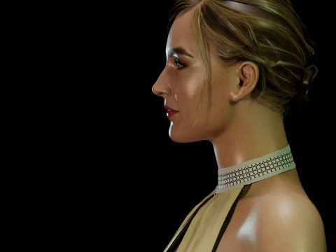 Saoirse Ronan Model 3D