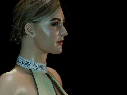 Saoirse Ronan Model 3D