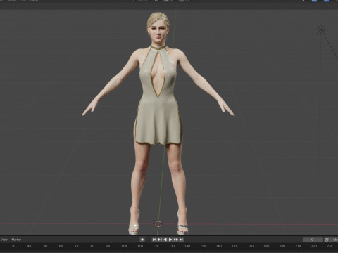 Saoirse Ronan Model 3D