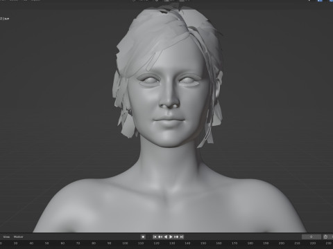 Saoirse Ronan Model 3D