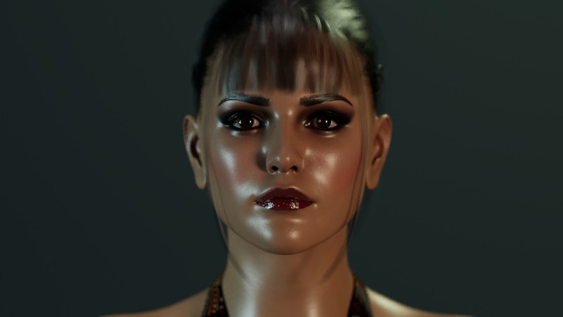Eiza Gonzalez 3D 모델 .c4d .max .obj .3ds .fbx .stl .blend