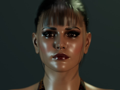 Eiza Gonzalez 3D 모델