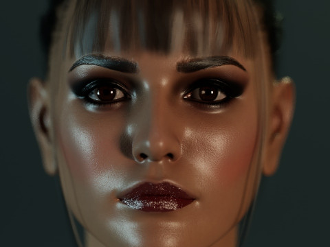 Eiza Gonzalez 3D 모델