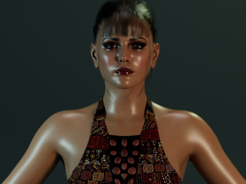 Eiza Gonzalez 3D 모델