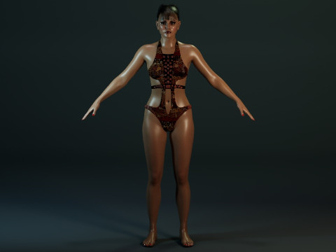 Eiza Gonzalez 3D 모델