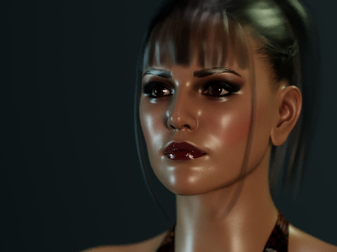 Eiza Gonzalez 3D 모델