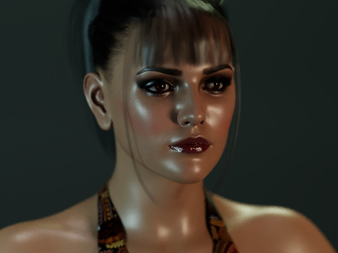 Eiza Gonzalez 3D 모델