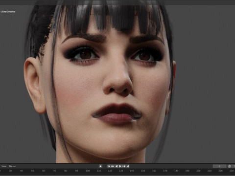 Eiza Gonzalez 3D 모델