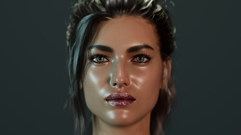Irina Shayk Modelo 3D .c4d .max .obj .3ds .fbx .stl .blend