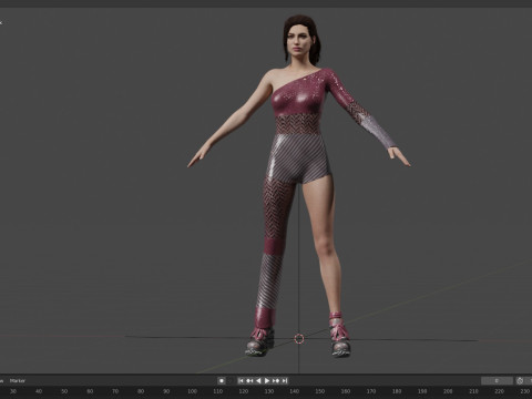 Irina Shayk Modelo 3D