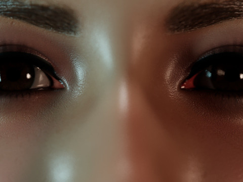 Huh Yun-jin 3D 모델