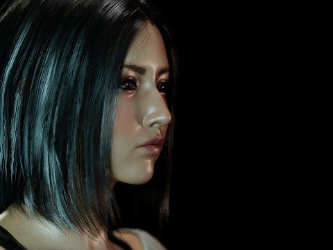 Huh Yun-jin 3D 모델