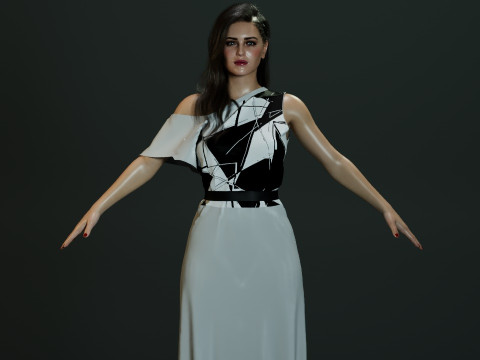 Katherine Langford Modelo 3D