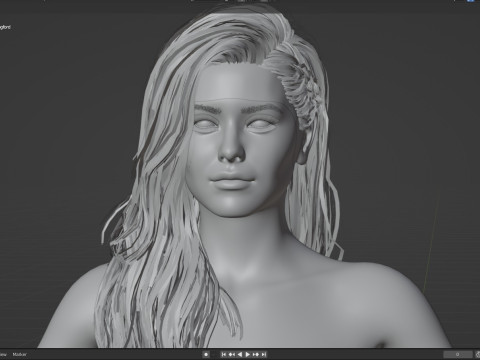 Katherine Langford Modelo 3D