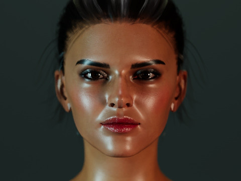 Kendall Jenner 3D 模型