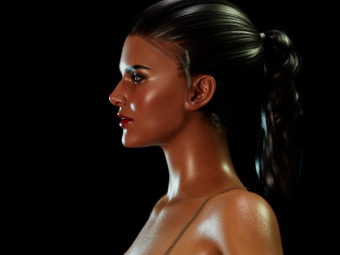 Kendall Jenner 3Dモデル