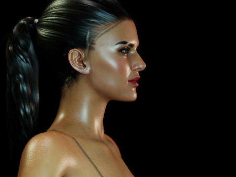 Kendall Jenner 3Dモデル