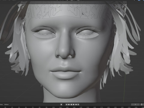 Kendall Jenner 3Dモデル