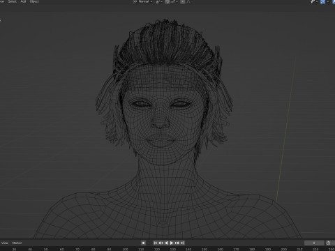 Kendall Jenner 3Dモデル