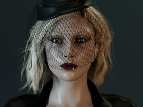 Lady Gaga 3Dモデル