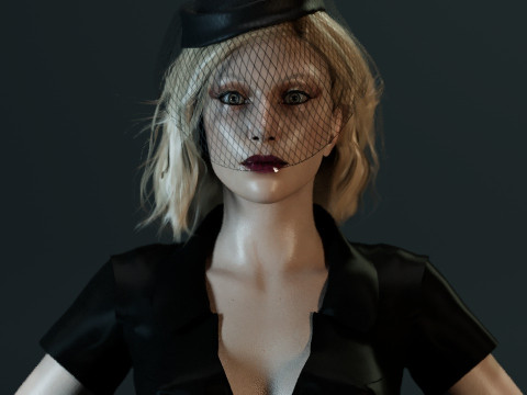 Lady Gaga 3D Модель