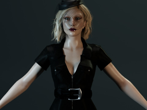 Lady Gaga 3D Модель