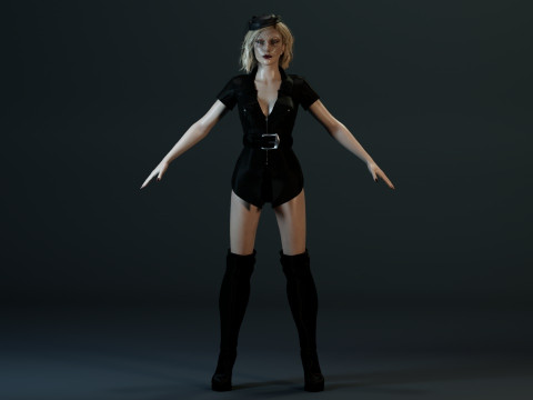 Lady Gaga 3D Модель