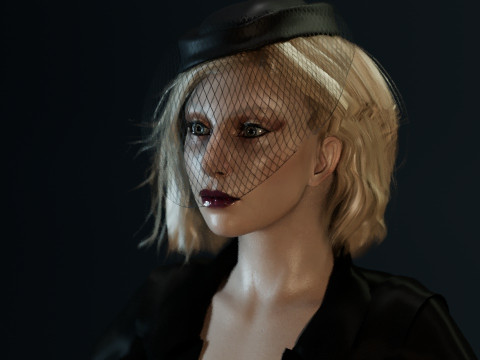 Lady Gaga 3D Модель