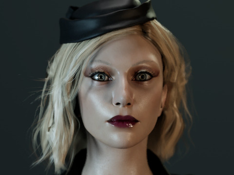 Lady Gaga 3D Модель